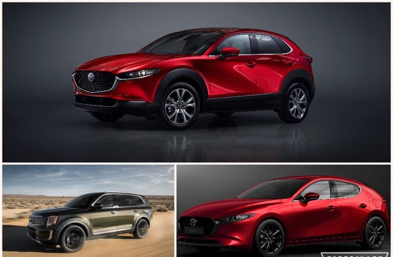 Mazda CX-30, Mazda 3 y KIA Telluride van por el World Car of the Year 2020