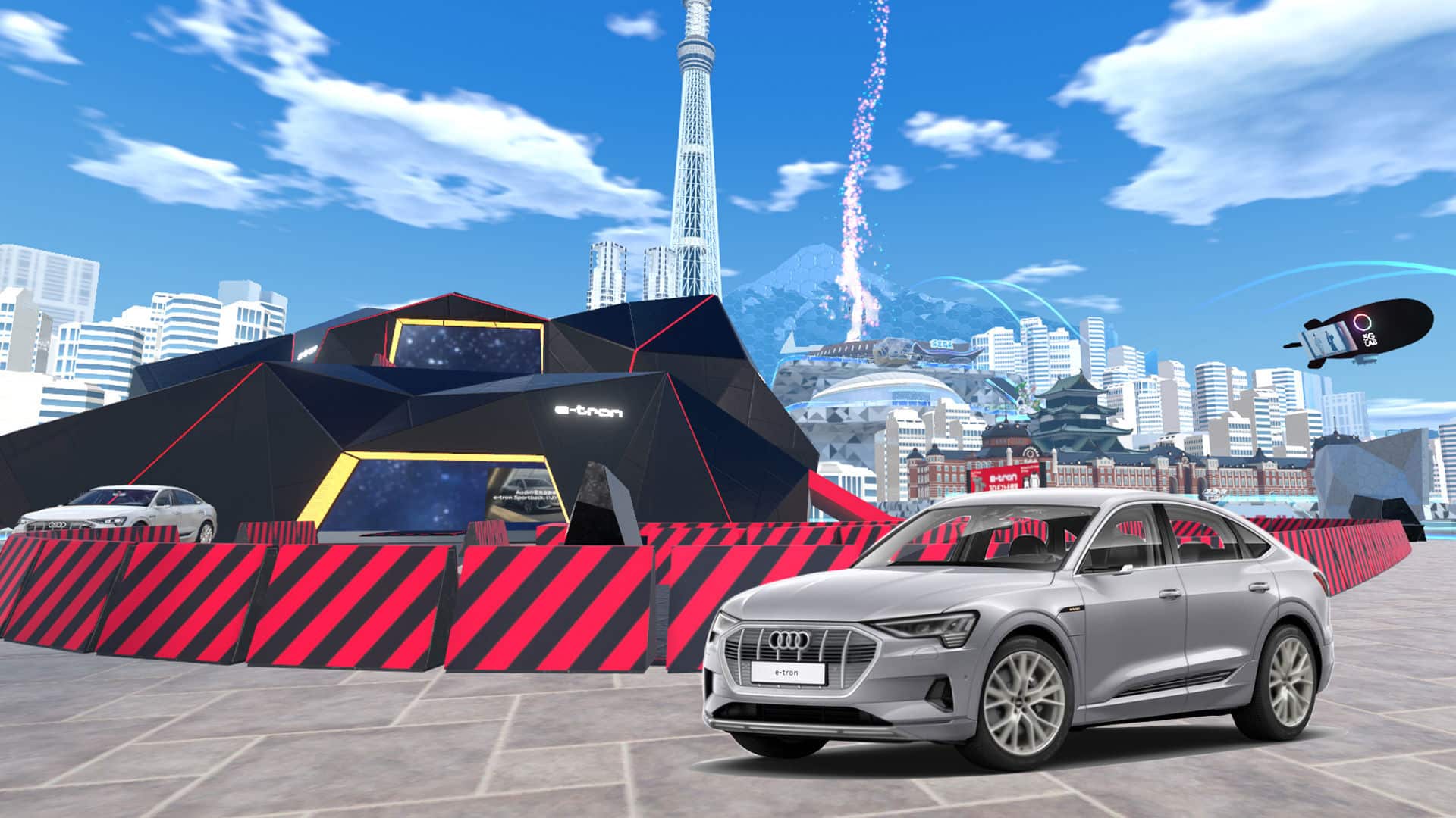 Audi e-tron Sportback a la conquista del mundo virtual