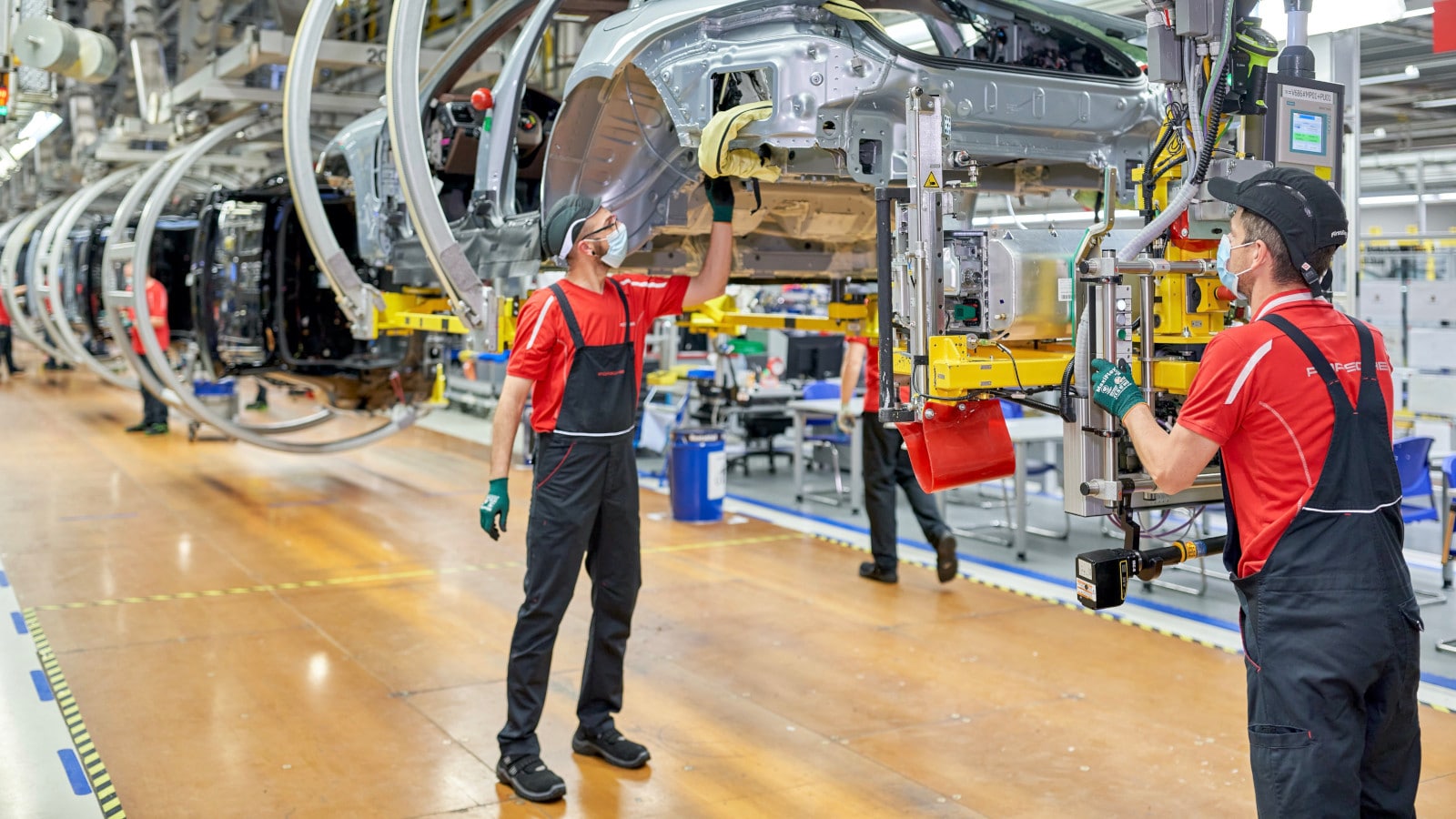 La planta de Porsche en Leipzig se prepara para la electromovilidad