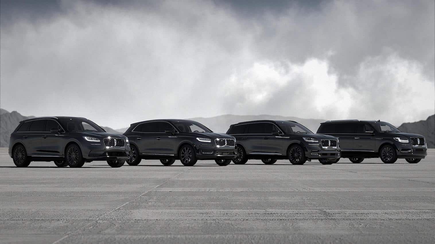 Lincoln expande el paquete monocromático en su portafolio de SUVs