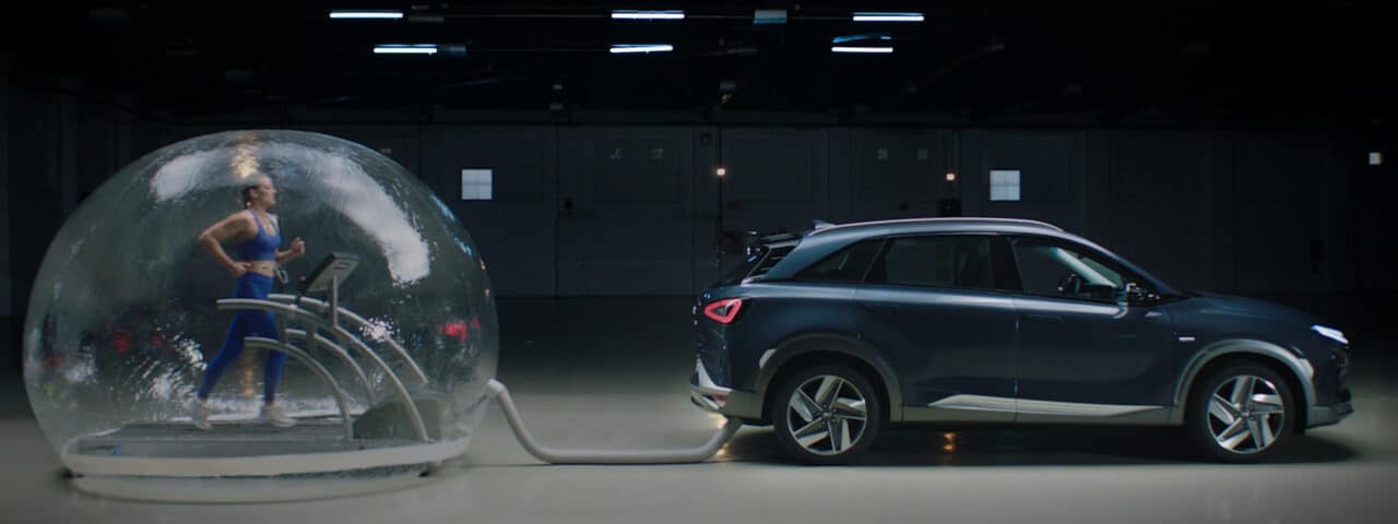 Hyundai NEXO purifica el aire al moverse