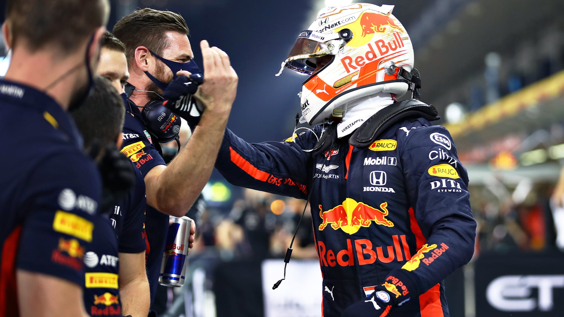Max Verstappen sorprende con la pole position en Abu Dhabi