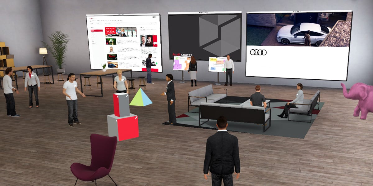 Audi Spaces, para trabajar en espacios virtuales