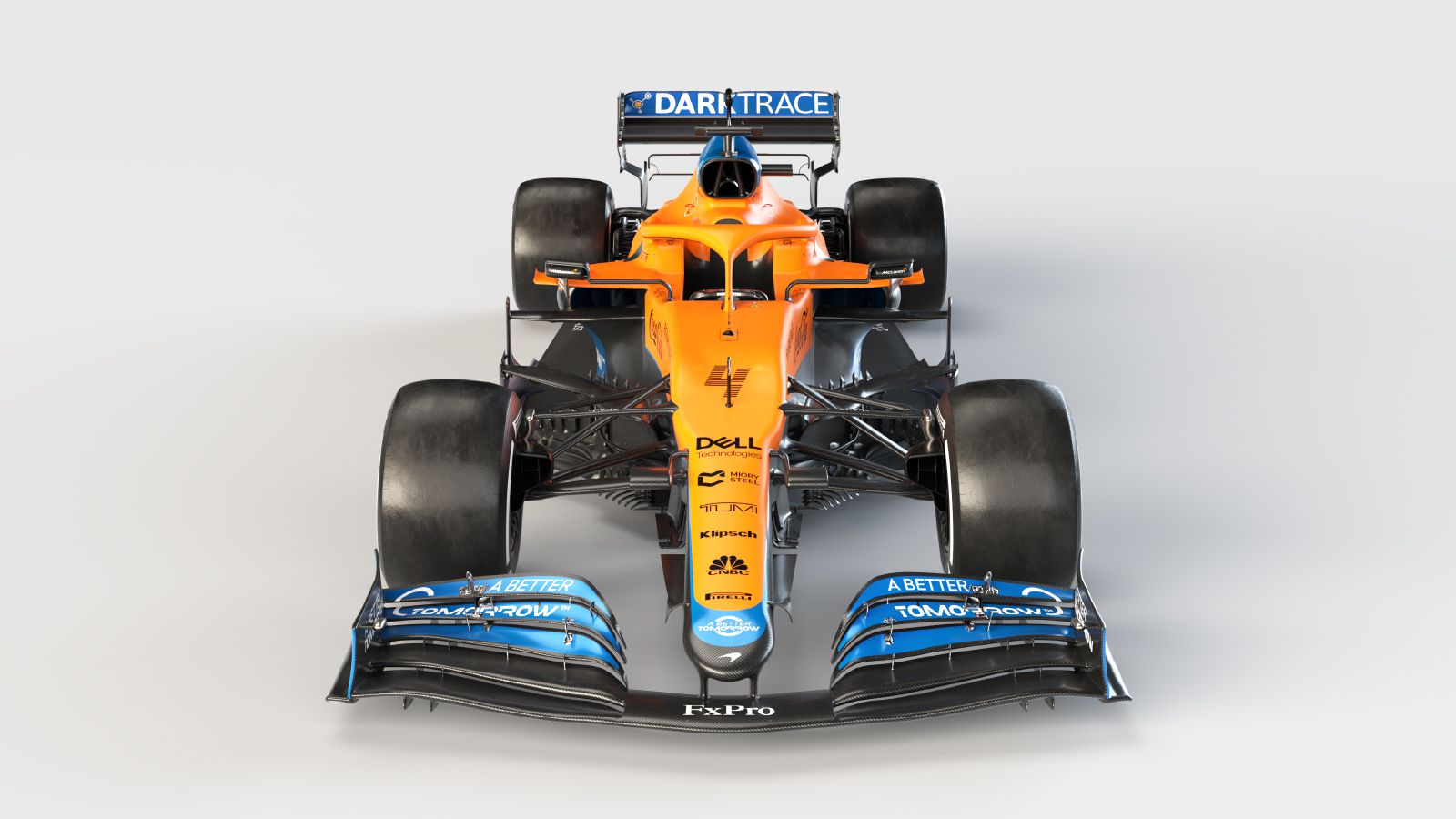 McLaren presentó el MCL35M con motor Mercedes