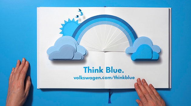 Volkswagen lanza su nueva campaña internacional “Think Blue. Book”