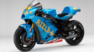 La antigua moto de Suzuki en MotoGP