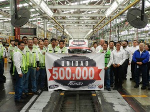500 mil unidades del Ford Fiesta