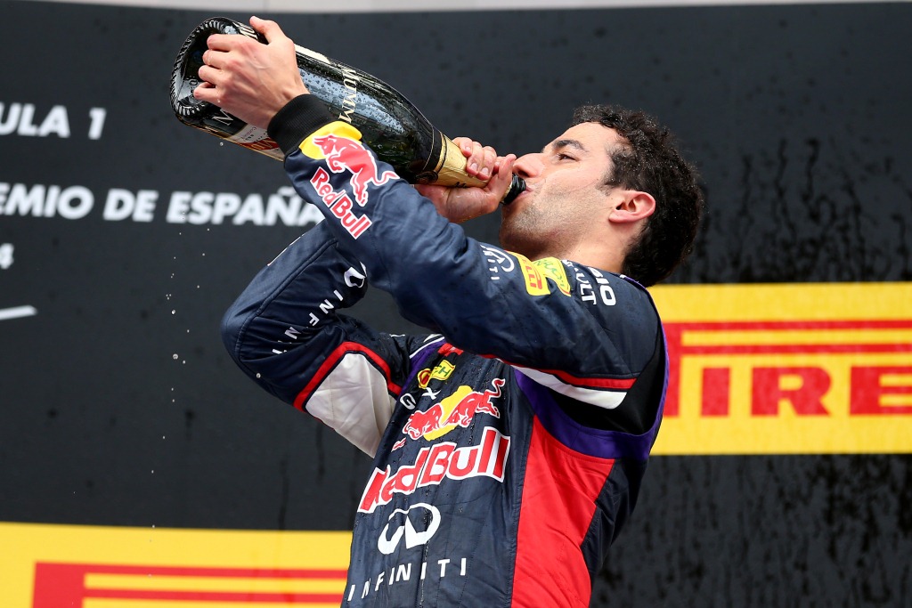 Daniel Ricciardo consigue el podio en el GP español