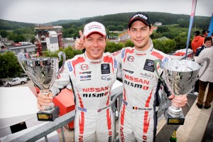 Sir Chris Hoy accelerates along the road to Le Mans with Nissan