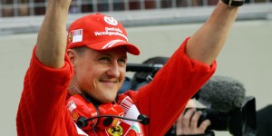 Former Ferrari driver Michael Schumacher
