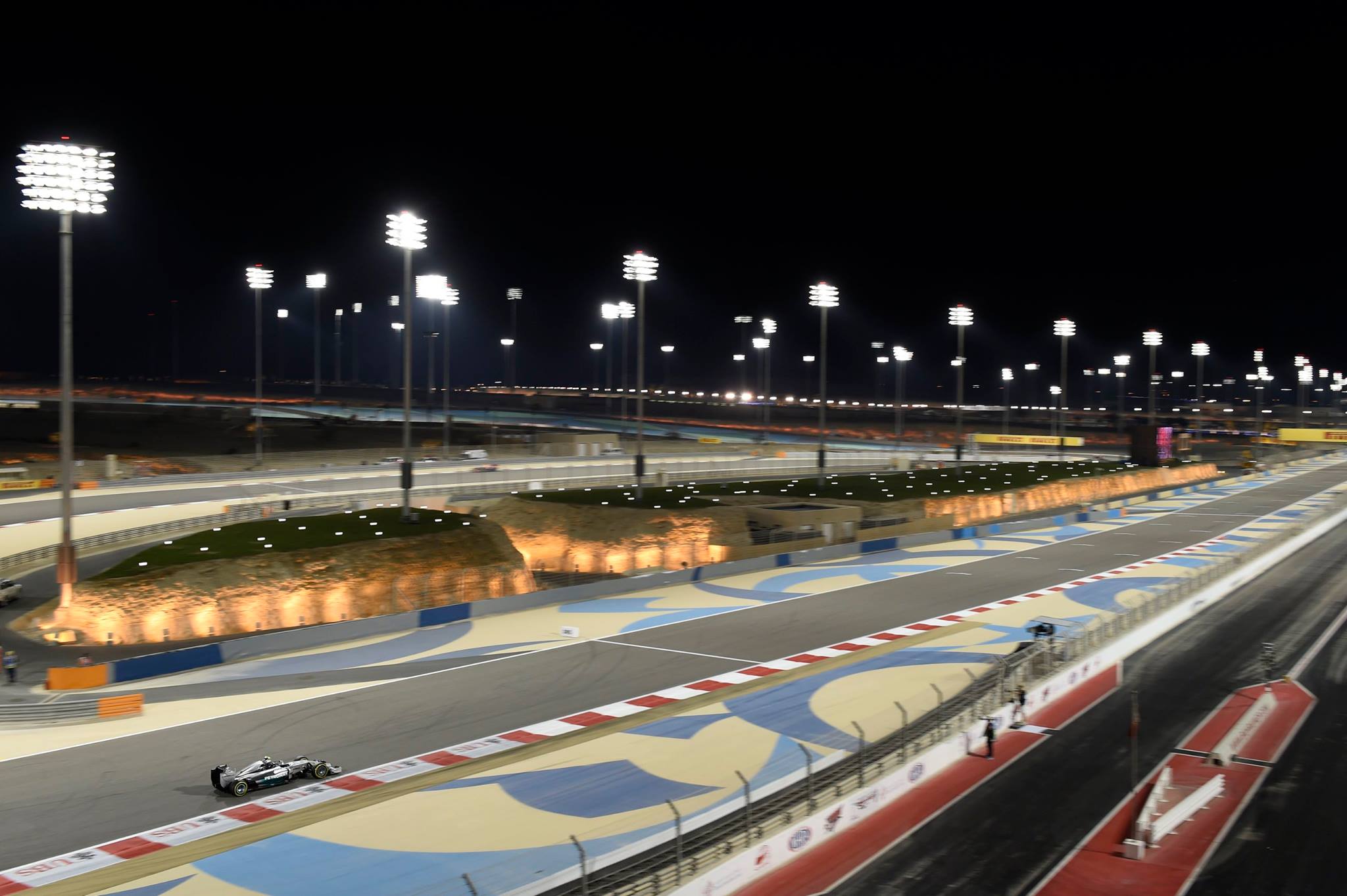 Calor y arena en el Gran Premio de Bahrain
