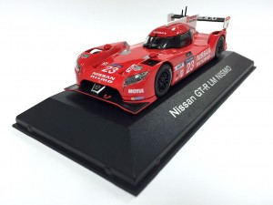 NASHVILLE, Tenn. (July 17, 2015) – The highly innovative, completely radical Nissan GT-R LM NISMO racecar didn’t win the race at the recent running of the 24 Hours of Le Mans, but it did win the hearts of motorsports enthusiasts worldwide for its efforts. Now a slightly smaller version is making its debut this weekend at the 28th Annual International Z Car Convention (ZCon) hosted by the Z Car Club Association. The new 1/43rd scale mini-car will be available for sale in limited numbers at the yearly meeting of Nissan enthusiasts. It is also on sale, with a suggested retail price of  (USD) at Nissan dealers nationwide.