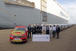 Volkswagen India ships 100,000th car to Mexico_2