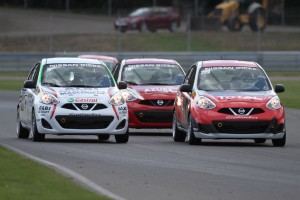 The Nissan Micra Cup in action at the Grand Prix du Canada!