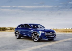 The Audi e-tron quattro concept study that was presented at the Frankfurt Motor Show in 2015 provides a clear indication of the final production version.