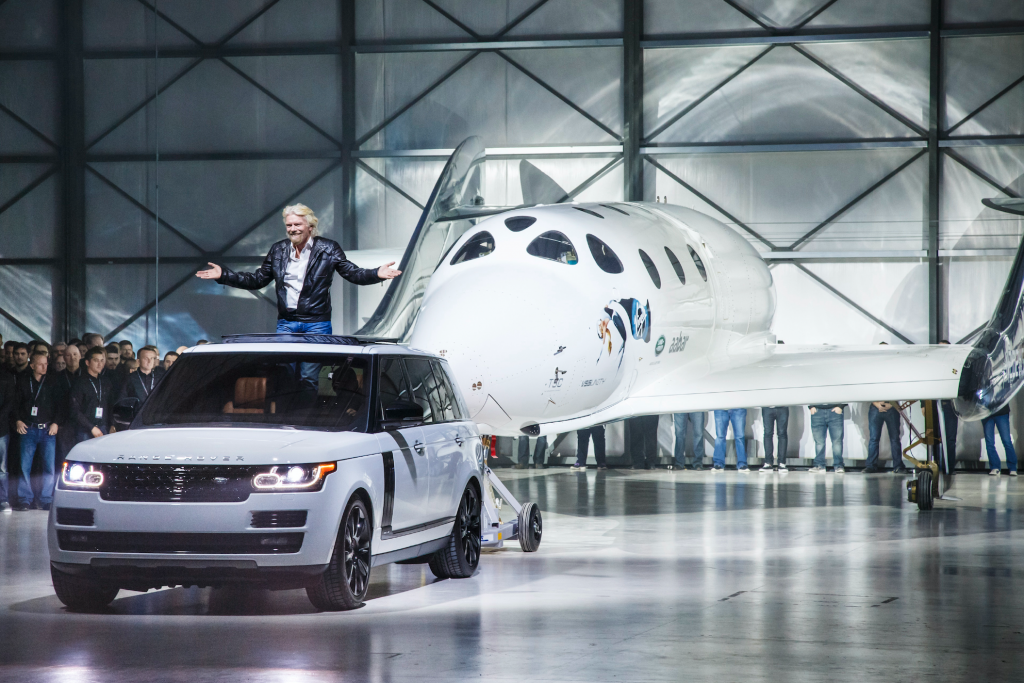 Land Rover Virgin Galactic SpaceShipTwo
