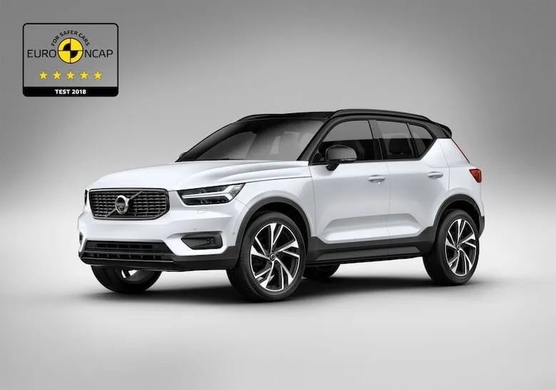 Volvo XC40 receives five star rating in Euro NCAP assessment
