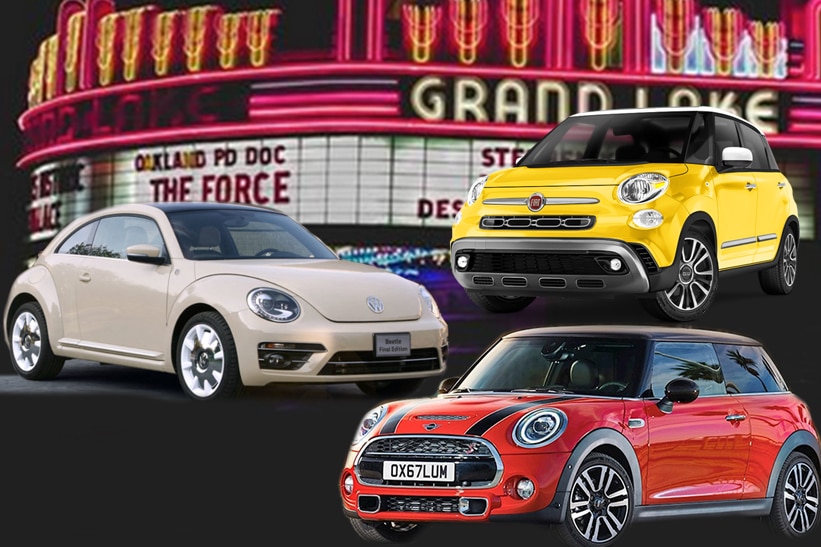 Comparativa: FIAT 500L, MINI y Volkswagen Beetle 2019