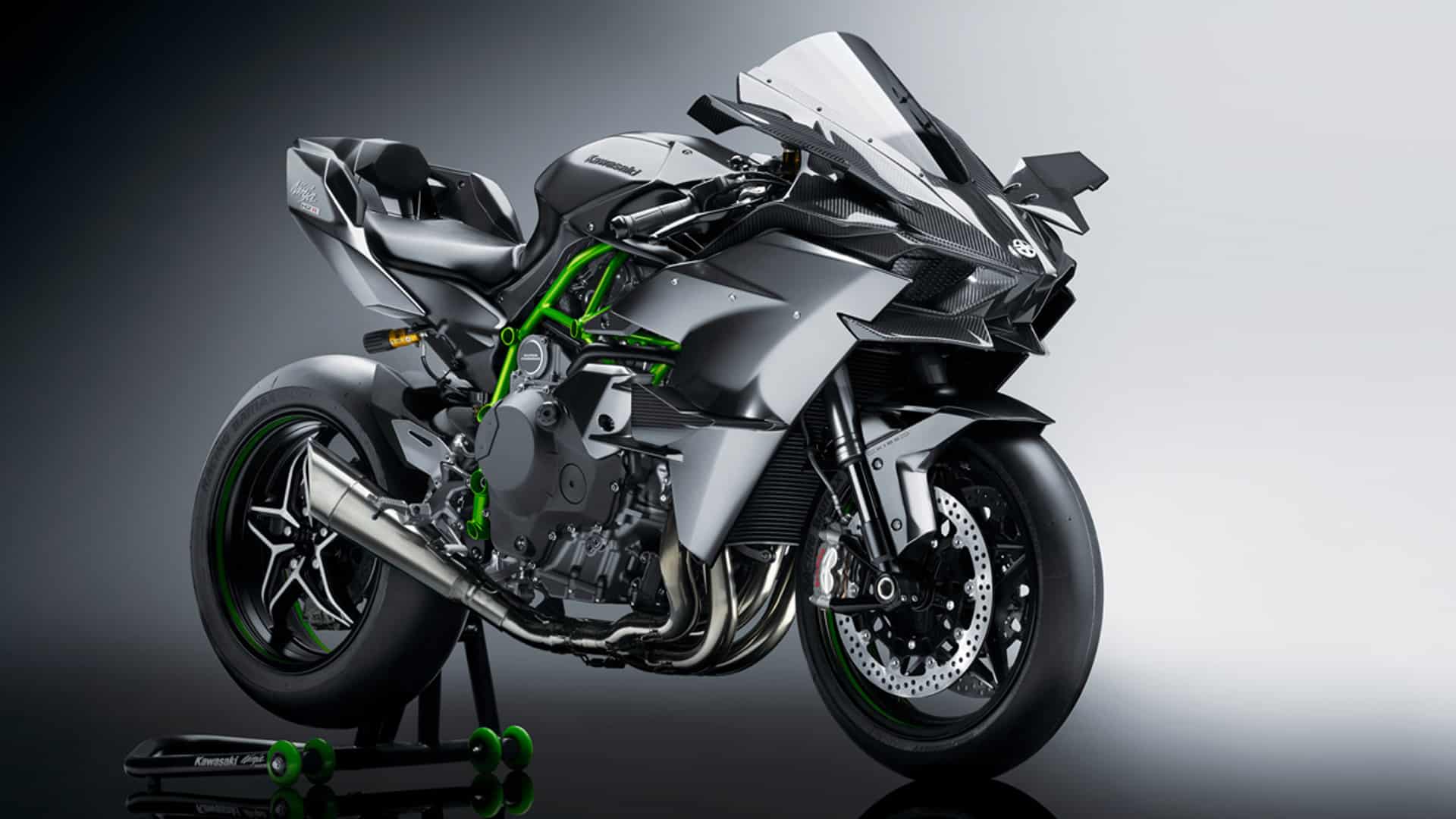 Kawasaki Supercargada y motocicletas con turbo