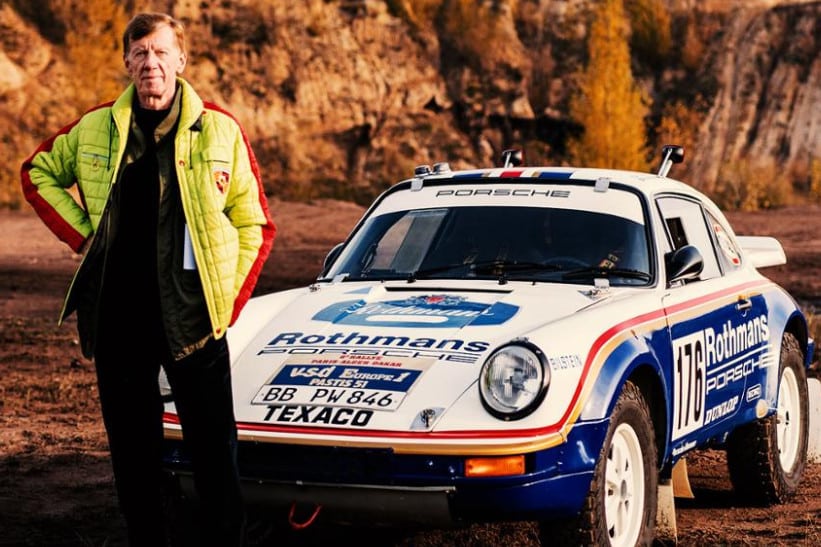 Walter Röhrl y los cinco mejores Porsche de rally