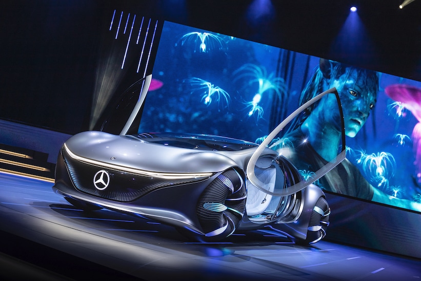VISION AVTR de Mercedes-Benz, como de película