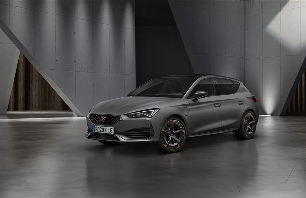 Cupra Leon 2021 angulo frontal