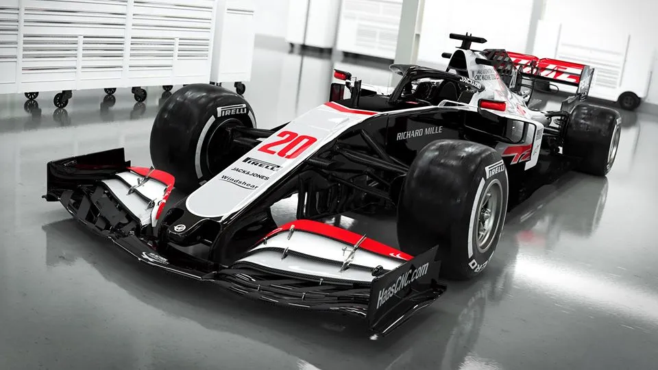 Haas presenta su monoplaza