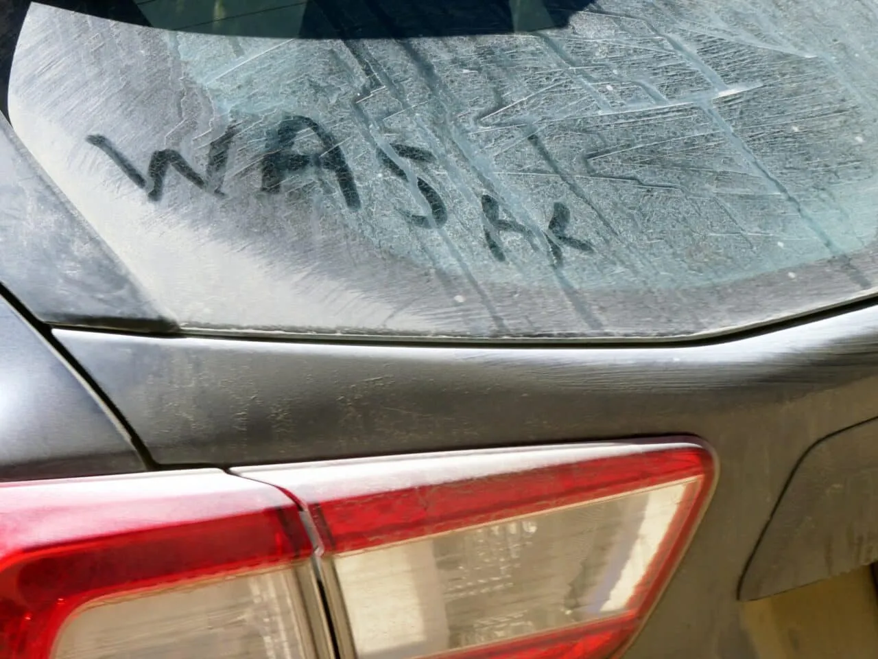 auto sucio