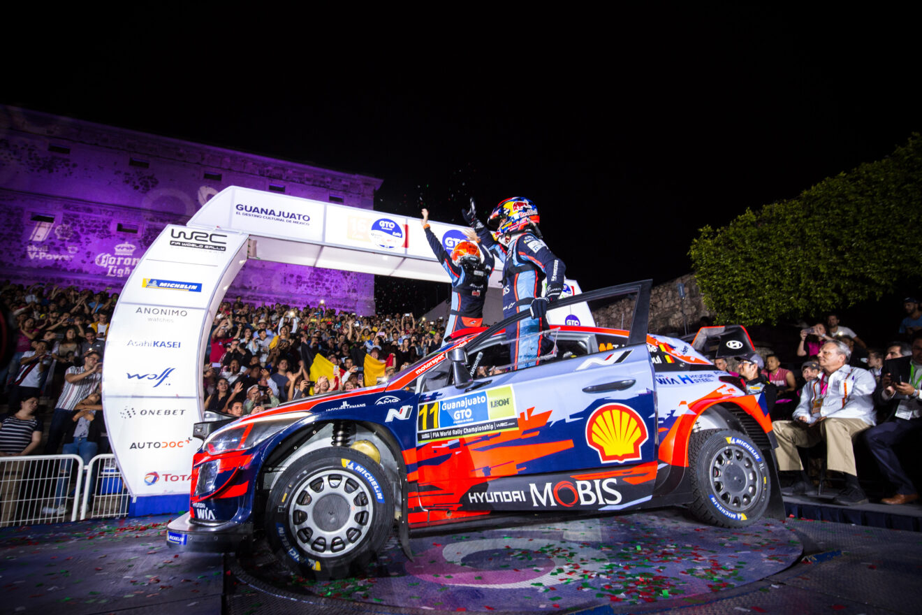 Hyundai, el equipo a batir en el Rally México