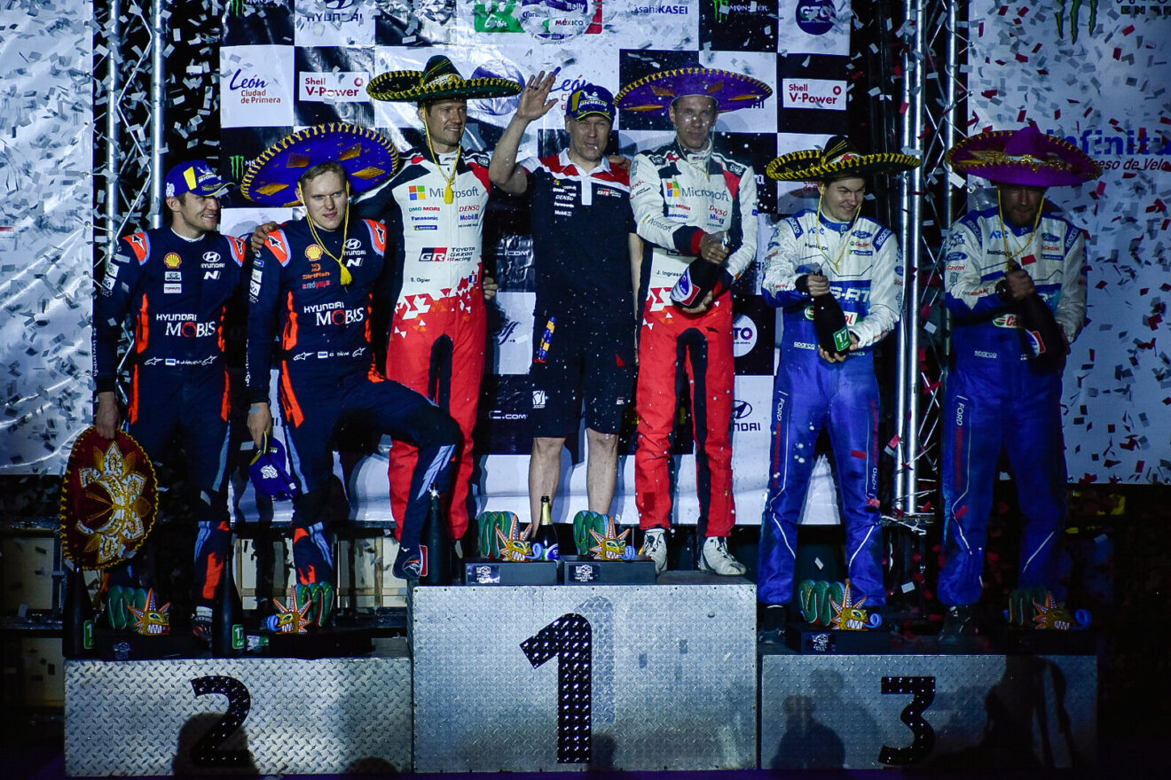 Sébastien Ogier iguala la marca de Loeb en el Rally México