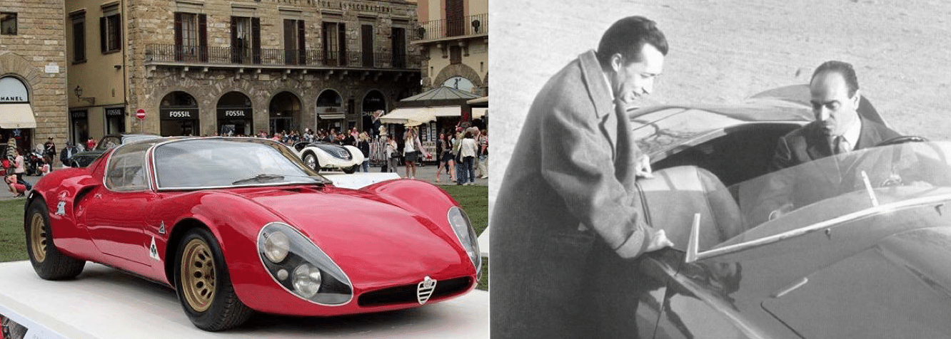 modelos automotrices que creó Franco Scaglione