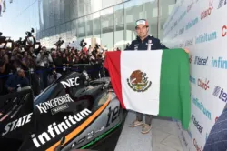 Sergio Pérez hace donaciones ante el coronavirus