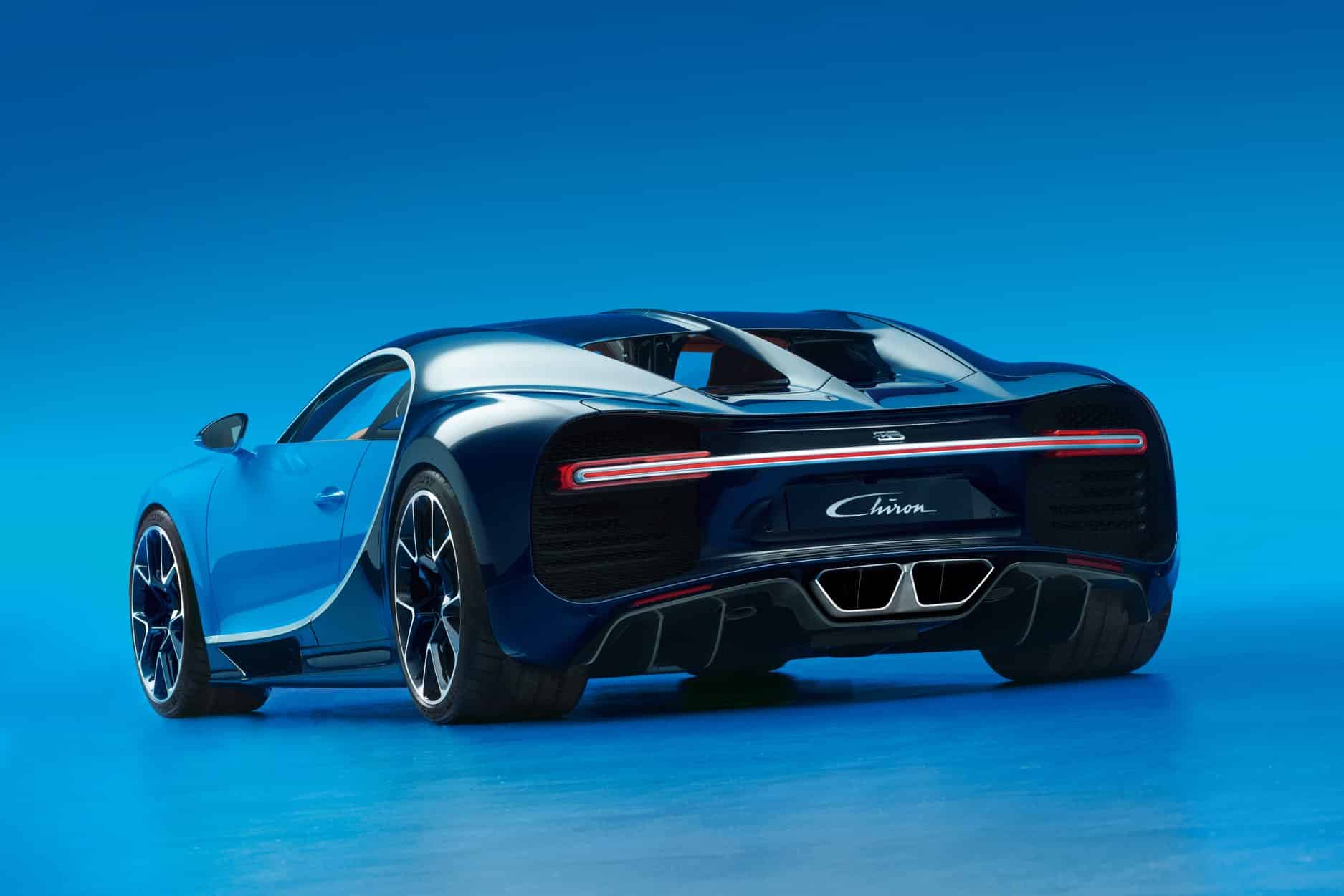 Bugatti Chiron back