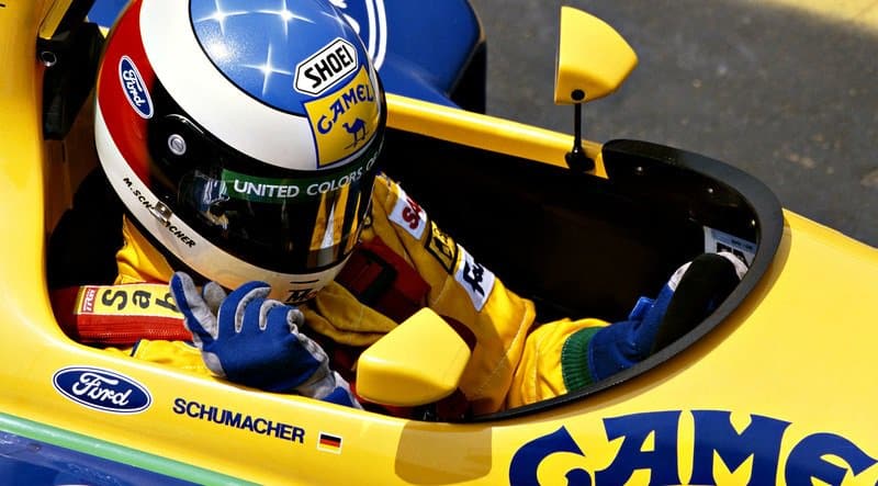 GP de México de 1992 el primer podio de Michael Schumacher en el F1