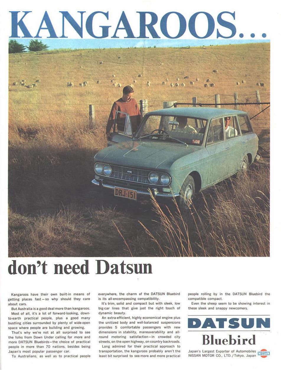 Datsun410BluebirdPublicidad | Memo Lira