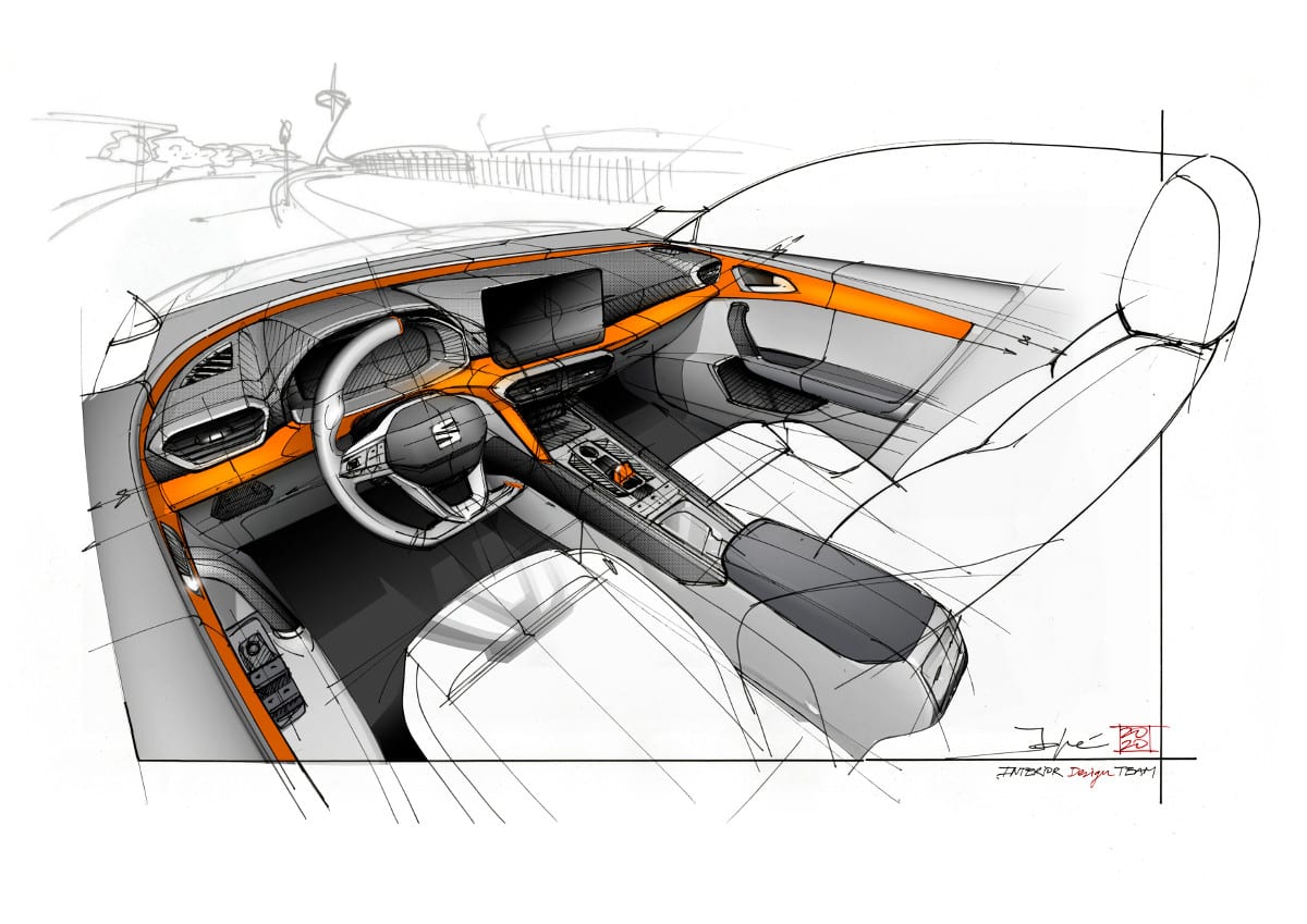 Diseño interior SEAT León | Memo Lira