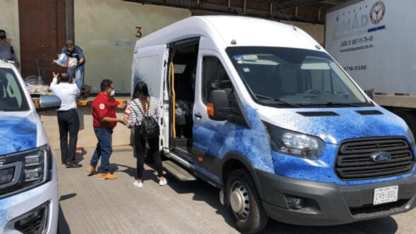 A través de Proyecto México Ford dona despensas a los más necesitados