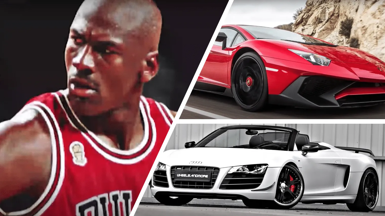 Esta es la increíble colección de autos de Michael Jordan