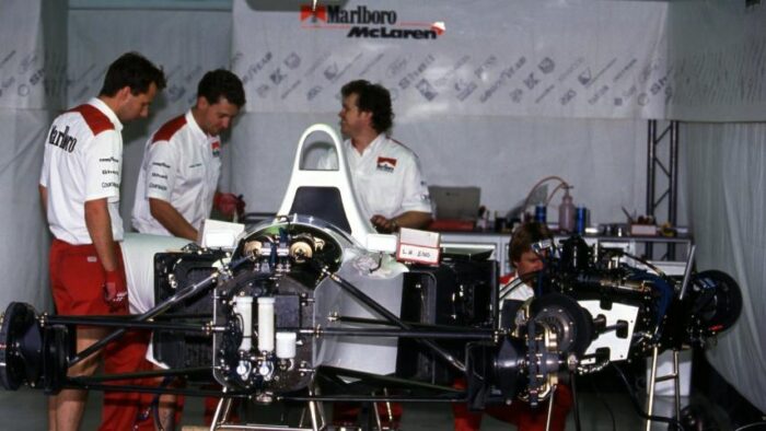 El "McLambo" que condujo Ayrton Senna