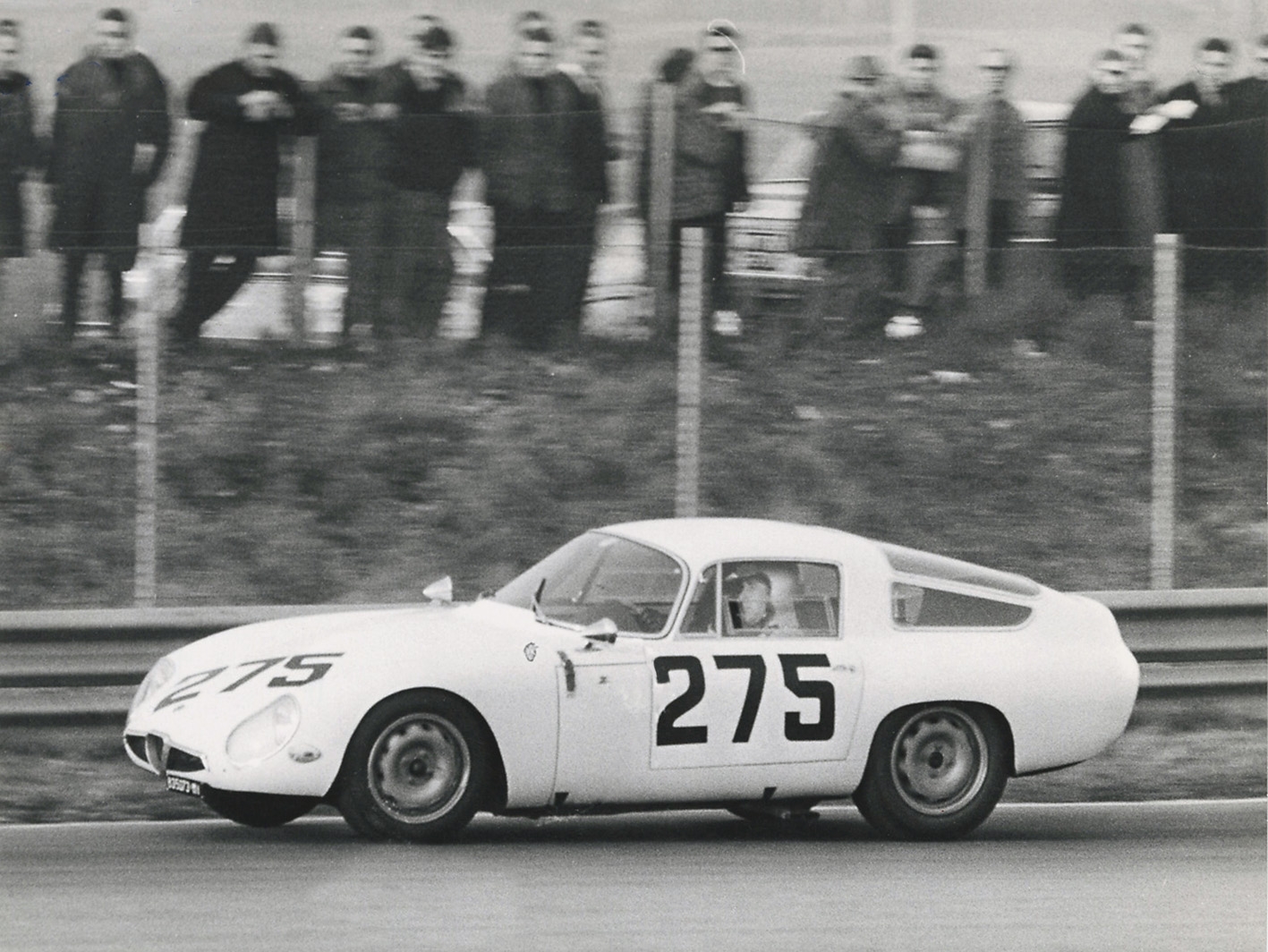 Debut of the Giulia TZ in Monza at the FISA Cup 1963 with Lo | Memo Lira Giulia TZ