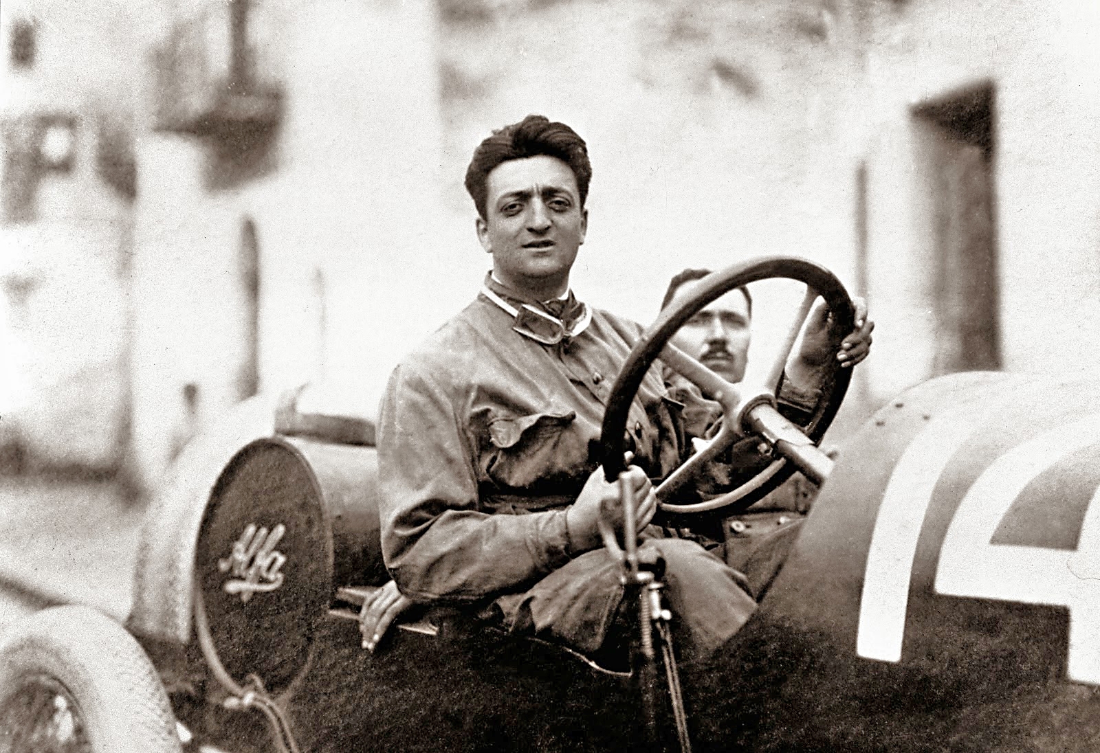Enzo Ferrari at the Targa Florio 1920 Driving an Alfa Romeo 40 6 | Memo Lira Enzo Ferrari at the Targa Florio 1920