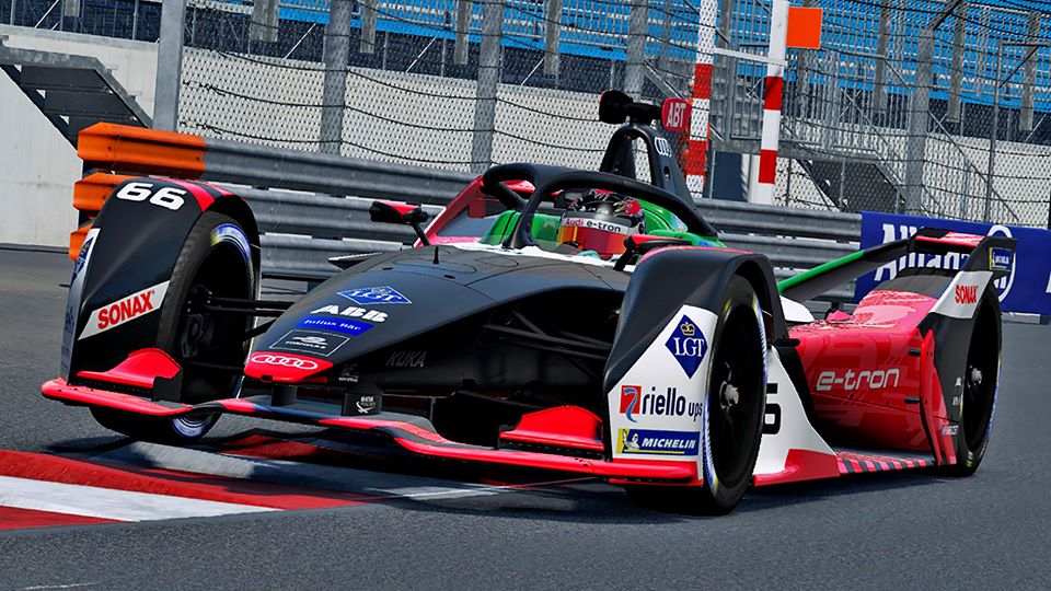 Abt suspendido por Audi tras usar un doble en una carrera virtual