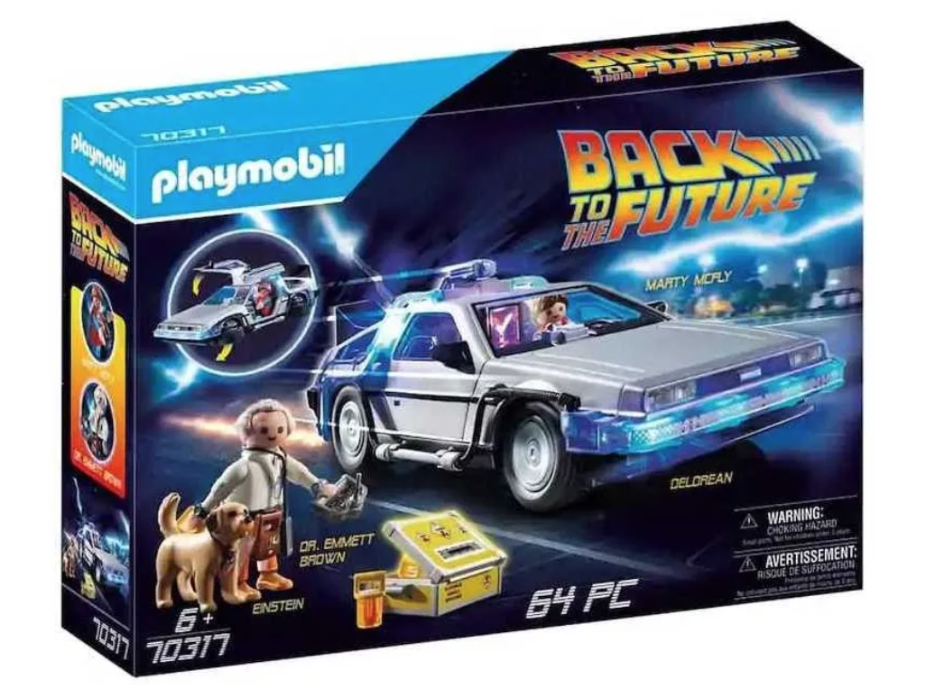 ver al Futuro DeLorean 4Playmobil Volver al Futuro DeLorean 
