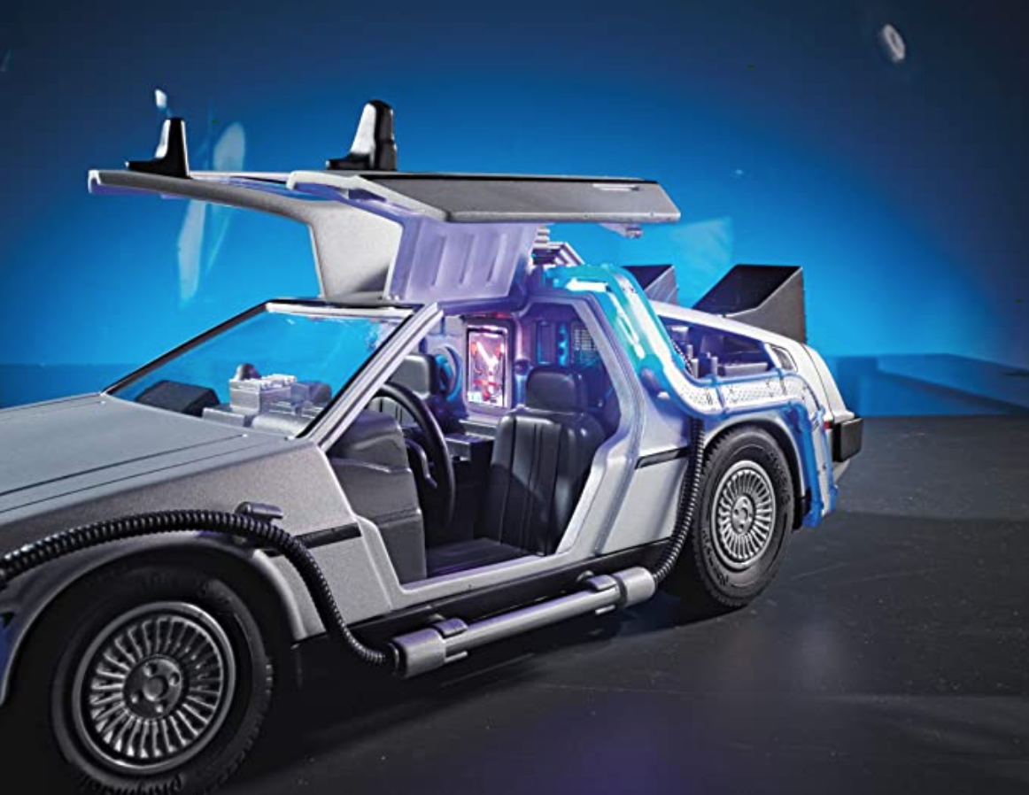 ver al Futuro DeLorean 4Playmobil Volver al Futuro DeLorean 1