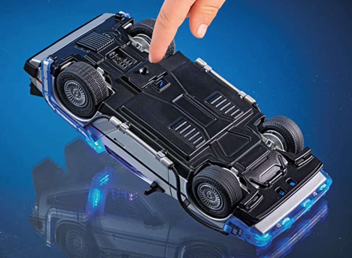 ver al Futuro DeLorean 4Playmobil Volver al Futuro DeLorean 1