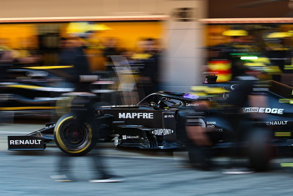 El equipo Renault hará un test privado