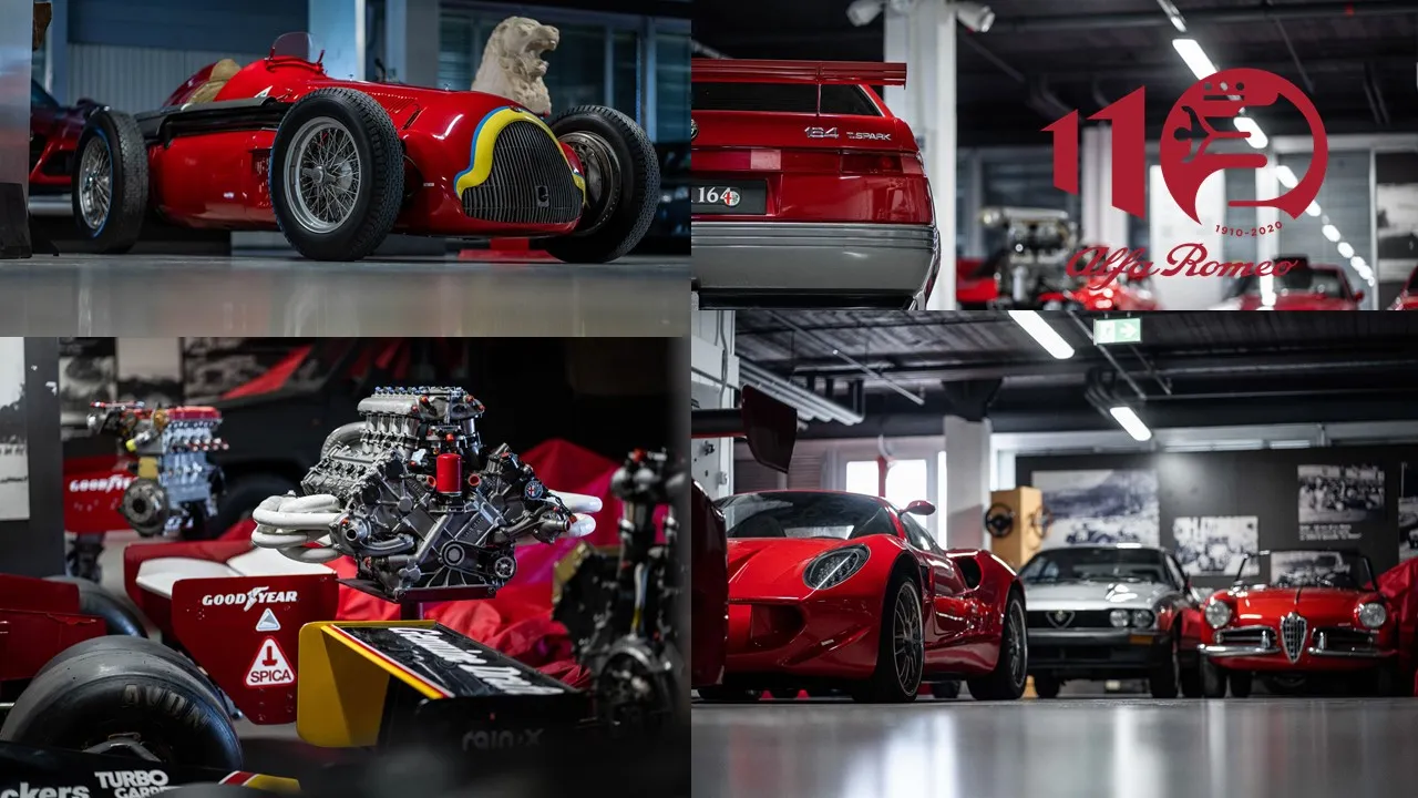 Alfa Romeo conmemora 110 años con reapertura de su museo