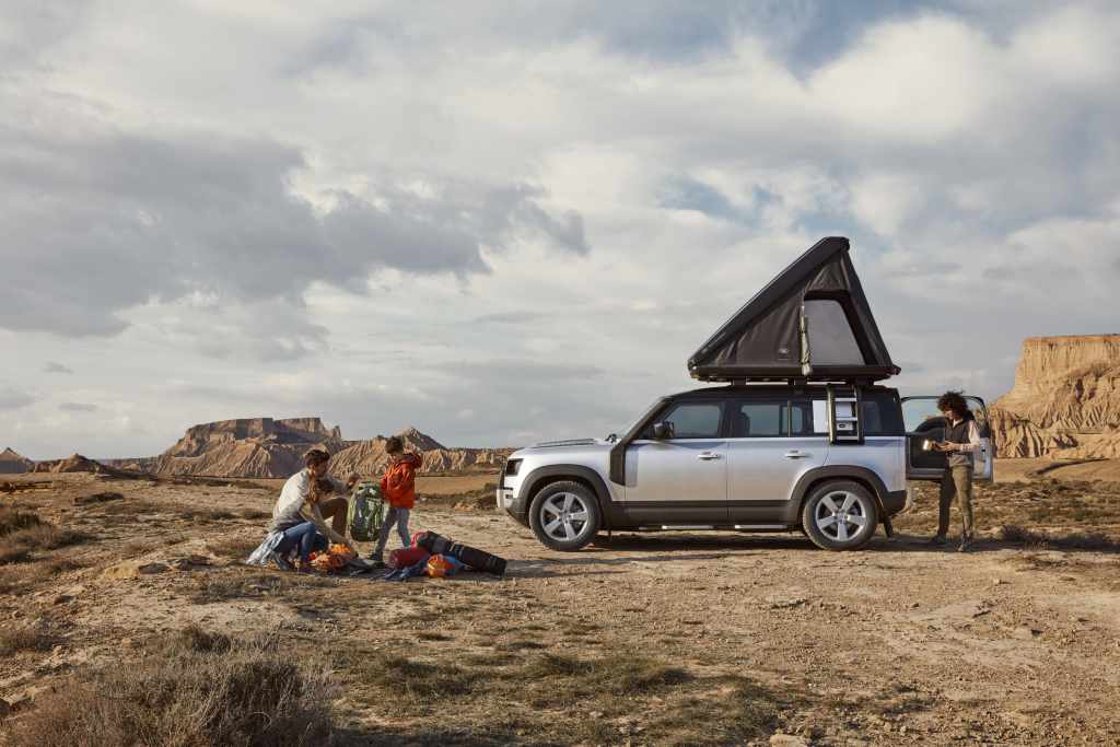 Crean casa de campaña para Land Rover Defender 4 | Memo Lira