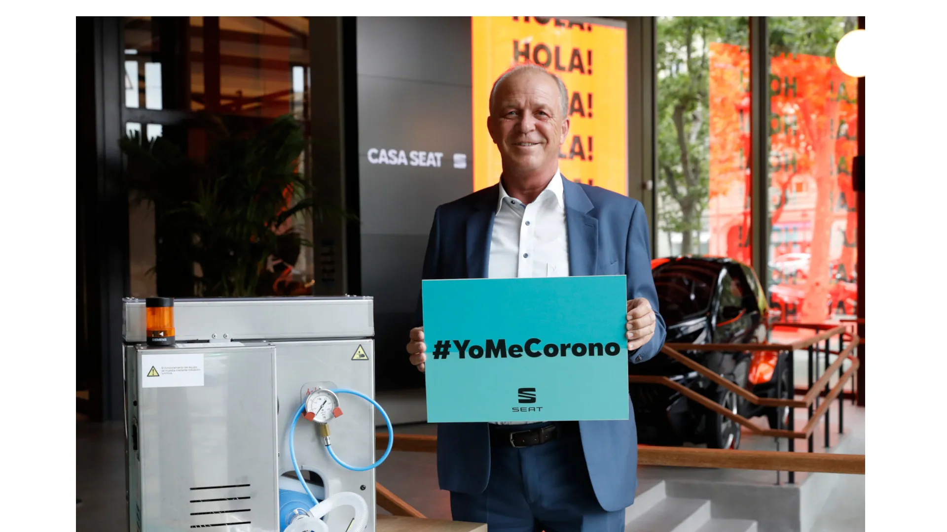 SEAT dona 100 mil euros a la lucha contra el Covid-19