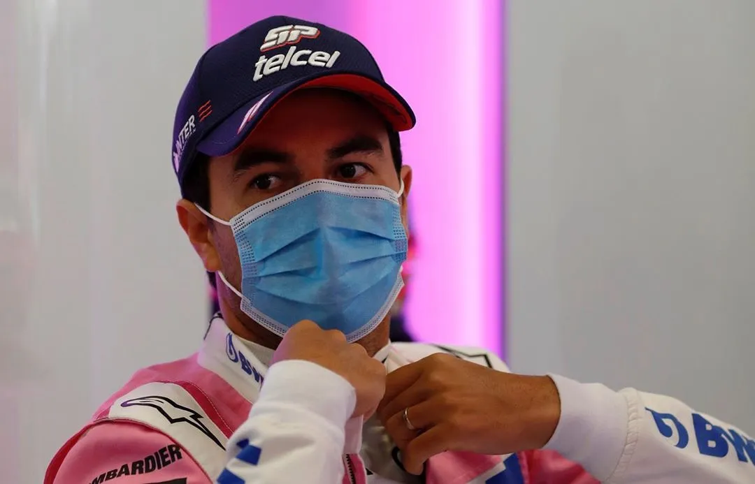 Sergio Pérez en aislamiento tras prueba